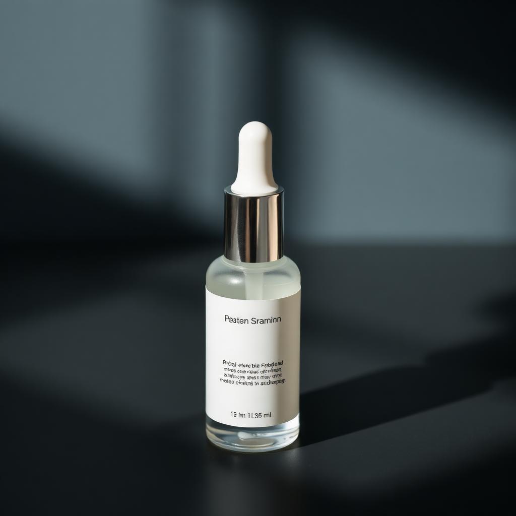 Premium skincare product photography